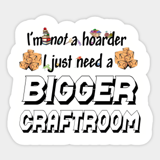 Craft room Sticker